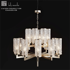 Kelly Wearstler Liaison Double Tier Chandelier
